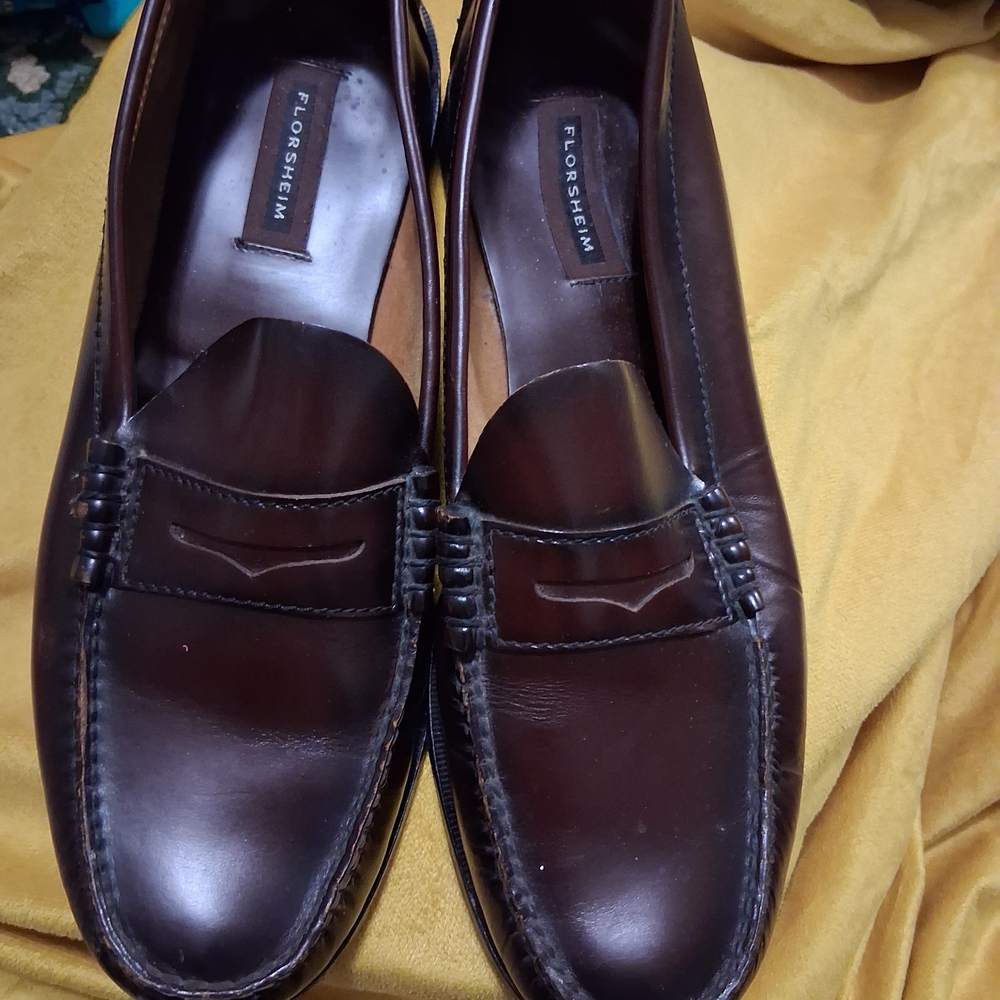 Florsheim Men's Dark Brown Leather Loafers